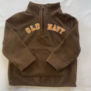 Old Navy warm brown fleece